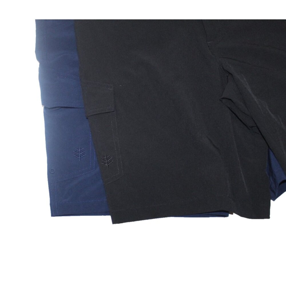 Lot of 2 Coolibar Cargo City Shorts Women’s Size 10 UPF 50+ Golf Lightweight - Picture 5 of 7